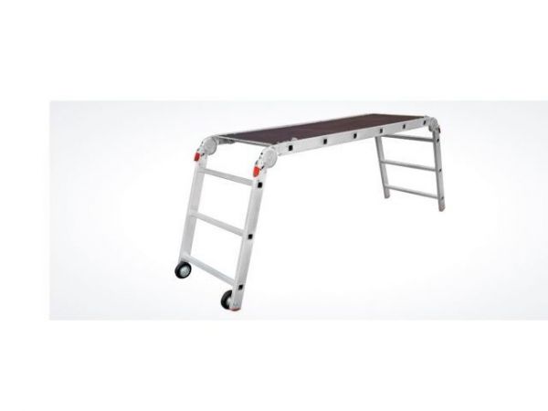 Рабочие подмости проф. 3х6х3  NV 3340 Новая Высота(макс. нагрузка 250кг, рабочая высота 282—411 см.)