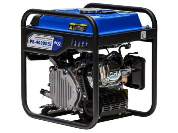Электростанция (генератор инверторный бензиновый) ECO PE-4000RSI(инверторный, 3.7 кВт, 230 В, бак 7.0 л, вес 29 кг)