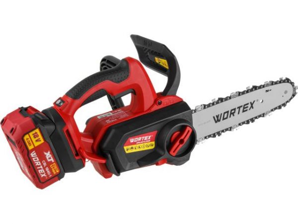 Пила цепная WORTEX CEC 2518-3 в чем. ALL1 XLT SET БЕСЩЕТ., 18 В, 25.4 см