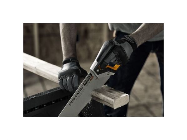 Ножовка по дереву PowerTooth 550мм 9 зубьев на дюйм FISKARS