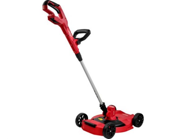 Триммер WORTEX TB 2818 ALL1 XLT SOLO 18В, шир.скаш.300 мм, авт.подача лески, леска 1.6 мм(БЕЗ АКБ И ЗУ, с тележкой, поворотная голова, поворотная телескоп.штанга)