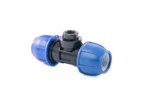 Тройник ПЭ 20 х 3/4' вн., РТП