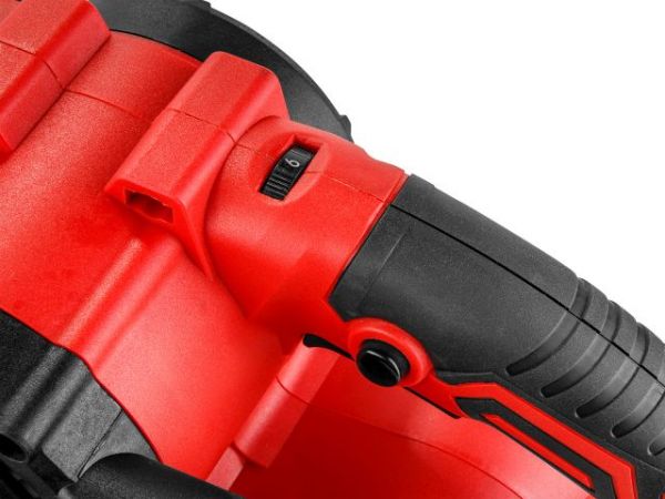 Ленточная шлифмашина Wortex SB 7611 E в кор. 1150 Вт, лента 76х533 мм, крепление к столу(120-380 м/мин, откидной носик)