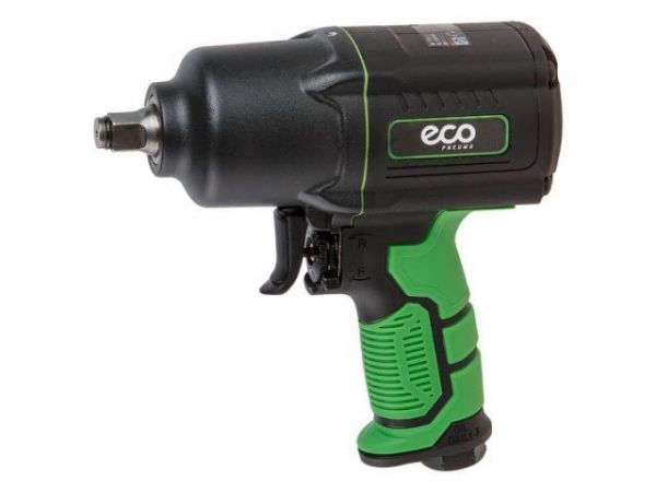 Пневмогайковерт 1/2' ECO AIW-1500S(1300/1700 Нм (закр./откр.); 3 ступени крут.мом.; twin hammer; 7000 об/мин; композитный корпус)