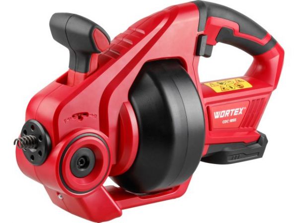 Прочистная машина WORTEX CDC 1855 в кор. ALL1 XLT SOLO 0-550 об/мин, трос 7,6 м. (Без АКБ и З/У)