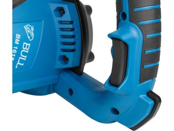 Миксер строительный BULL BM 1618 в кор. 1800 Вт, 2 венчика , 2 скор., HEX13, рег. об., кабель 4 м(1800 Вт, 2 венчика, 2 скор., HEX13, рег. об., кабель 4 метра.)