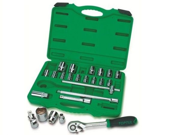 Набор головок 1/2' 8-32мм 24предм. 6гр. TOPTUL