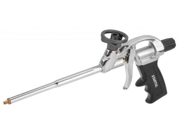 Пистолет для монтажной пены STARTUL PROFI (ST4057-1)(в комплекте 4 насадки)