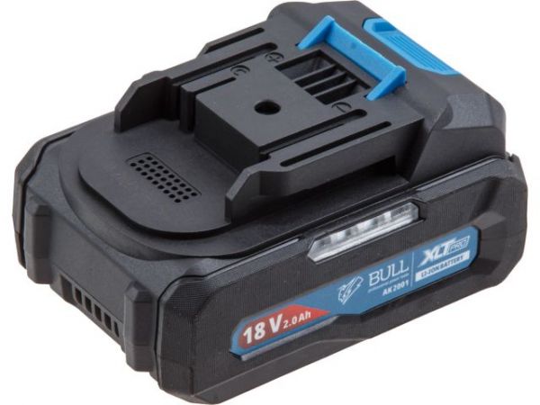 Аккумулятор BULL AK 2001 18.0 В, 2.0 А/ч, Li-Ion XLTpro(18 В, 2 А*ч, Li-ion)