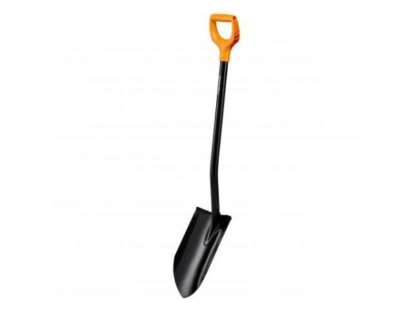 Лопата штыковая с удлиненным лезвием  XL Blade FISKARS(черная)