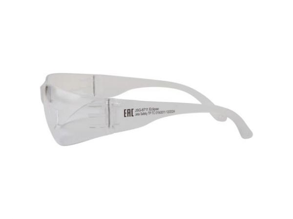 Очки открытые JETA SAFETY Eclipse прозрачные(облегченные)