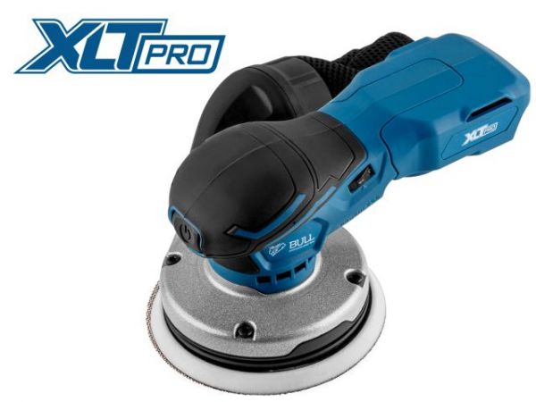 Эксцентриковая шлифмашина BULL CRS 1218 E в кор. XLTpro SOLO БЕСЩЁТ., 18 В, 125 мм(Регул. об., амплитуда колебаний: 2,5 мм)