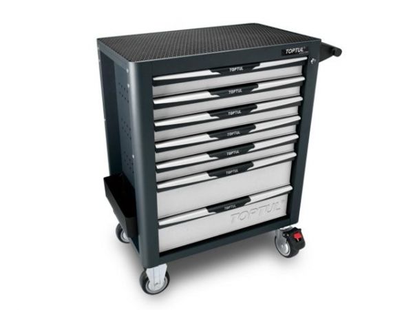 Тележка для инструмента 7 секций серия PRO-PLUS TOPTUL(серая)