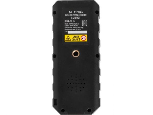 Дальномер лазерный BULL LM 8001 в кор. Проекция креста (зеленый), 0,08 – 80 м, +- 2 мм