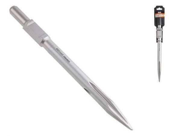 Пиковое зубило шестигр. 30мм 400мм GEPARD(НЕХ)