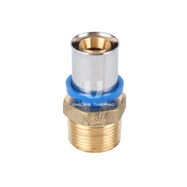 Муфта переходная (переходник) с наружной резьбой APE ARL1004200, 20х3/4", пресс-фитинг