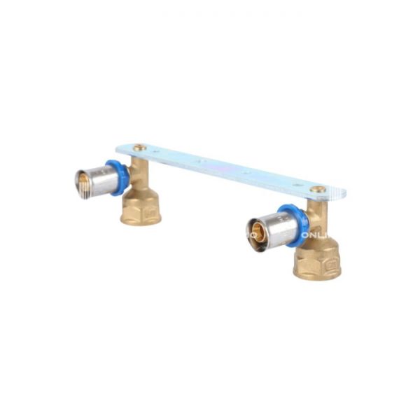 Настенный комплект (с водорозетками) для смесителя APE  ARL3803100, 16х1/2", пресс-фитинг