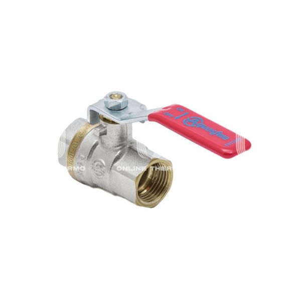 Кран шаровый Aquasfera Euro 1001-01, ВР 1/2", полнопроходной, ручка-рычаг