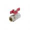 Кран шаровый Aquasfera Euro 1002-02, ВР 3/4", полнопроходной, ручка-бабочка