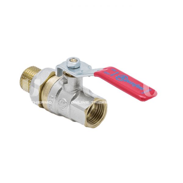 Кран шаровый Aquasfera Euro 1006-03, ВР-НР 1", полнопроходной, ручка-рычаг