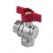 Кран шаровый угловой Aquasfera Euro1008-01, ВР 1/2", полнопроходной, ручка-бабочка