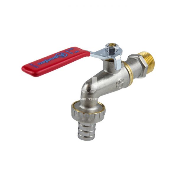 Кран шаровый Aquasfera Euro 1019-01, НР-штуцер 1/2", ручка-рычаг