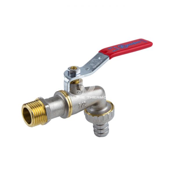 Кран шаровый Aquasfera Euro 1019-02, НР-штуцер 3/4", ручка-рычаг