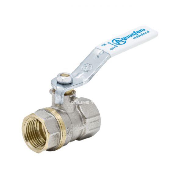 Кран шаровый Aquasfera Standard 1101-06, ВР 2", полнопроходной, ручка-рычаг