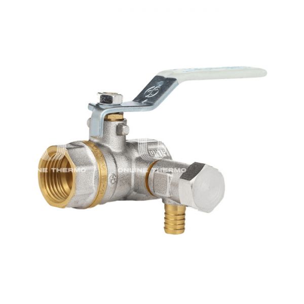 Кран шаровый Aquasfera Standard 1112-01, ВР 1/2", полнопроходной, ручка-рычаг