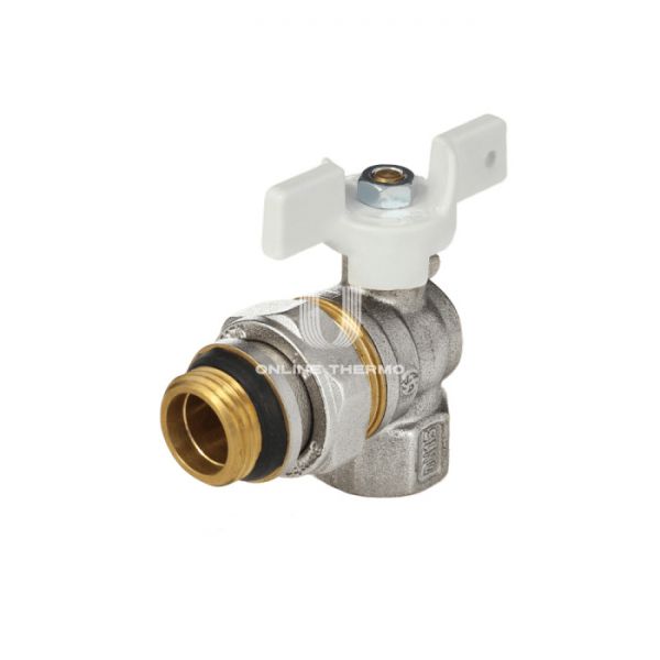 Кран шаровый Aquasfera Standard 1128-02, ВР-НР 3/4", полнопроходной, ручка-бабочка