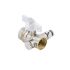 Кран шаровый Aquasfera Standard 1133-01, ВР 1/2", ручка-бабочка