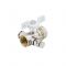 Кран шаровый Aquasfera Standard 1133-01, ВР 1/2", ручка-бабочка