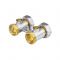 Узел нижнего подключения Aquasfera 5012-01 3/4"EKх3/4"EK НР-ВР, прямой, для двухтрубных систем