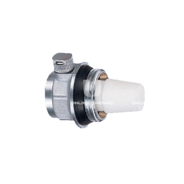 Автоматический воздухоотводчик для радиаторов Aquasfera 5017-01 НР 1", угловой левый, с уплотнением o-ring