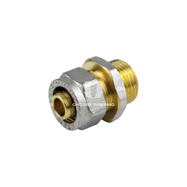 Муфта с наружной резьбой Aquasfera 7001-06, 1"×26 мм, компрессионная