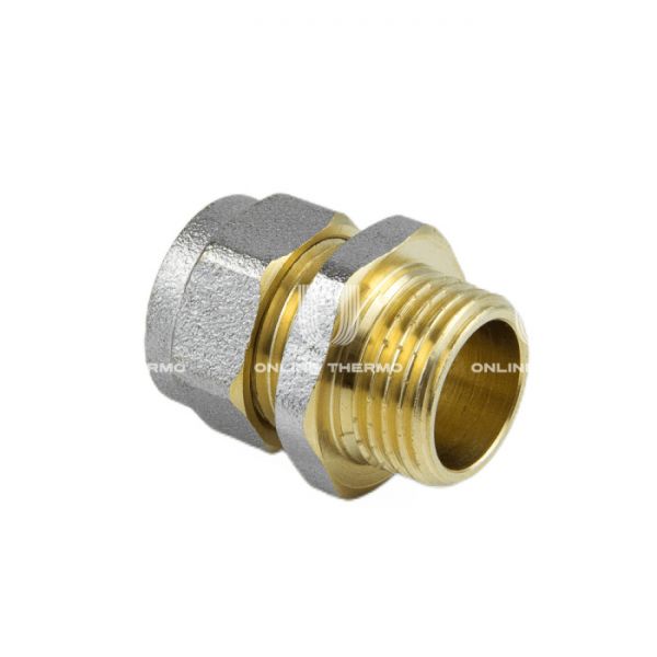 Муфта с наружной резьбой Aquasfera 7001-06, 1"×26 мм, компрессионная