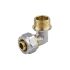 Угольник (угол) 90° с наружной резьбой Aquasfera 7006-03, 1/2"×20 мм, компрессионный