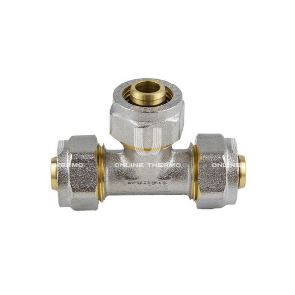 Тройник равносторонний Aquasfera 7011-03, 26 мм, компрессионный