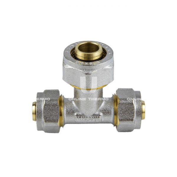 Тройник переходной Aquasfera 7012-05, 26×16×26 мм, компрессионный