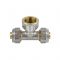 Тройник с внутренней резьбой Aquasfera 7013-02, 3/4"×20 мм, компрессионный