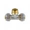 Тройник с наружной резьбой Aquasfera 7014-02, 3/4"×20 мм, компрессионный