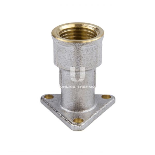 Угольник настенный (водорозетка) с креплением Aquasfera 8008-01, 1/2"×16 мм, пресс-фитинг