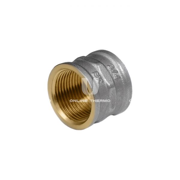 Муфта с внутренней резьбой Aquasfera 9018-04 ВР 1 1/4", никелированная