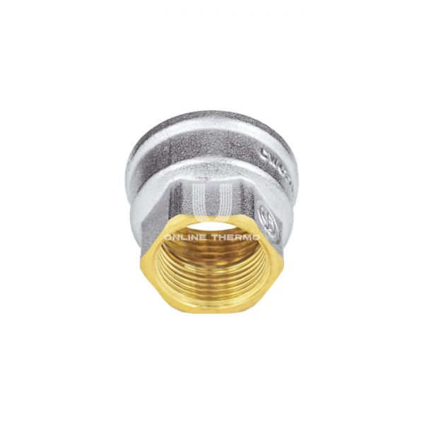 Муфта переходная с внутренней резьбой Aquasfera 9019-04 ВР 1 1/4"×1/2", никелированная