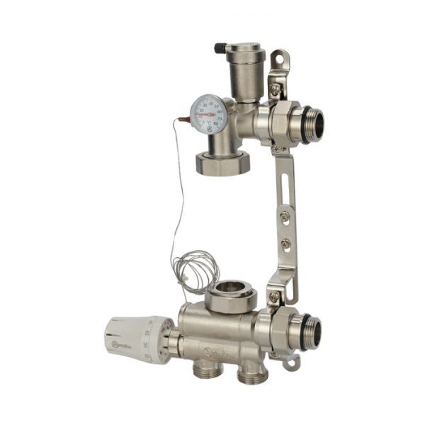 Насосно-смесительный узел Aquasfera 9510-01, комбинированный, без насоса