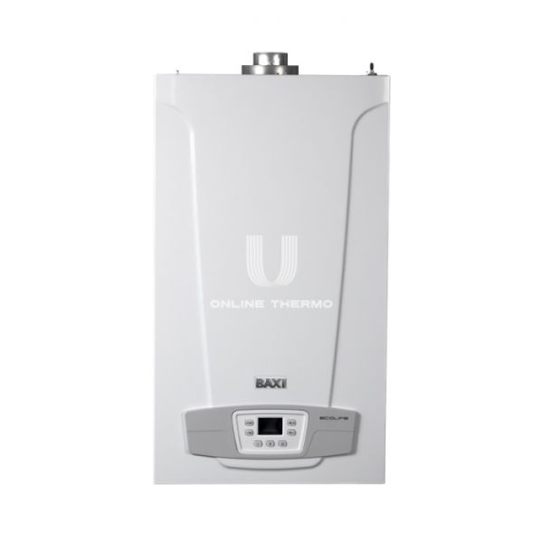 Настенный газовый котел Baxi ECO Life 1.24F 7814105, одноконтурный, закрытая камера, 24 кВт