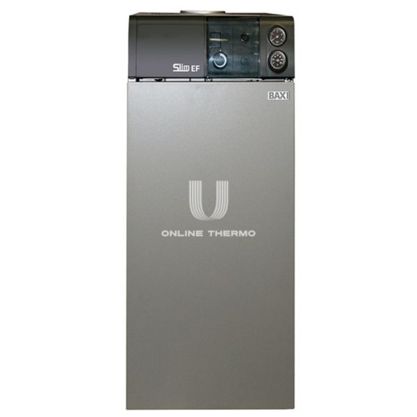 Напольный чугунный газовый котел Baxi SLIM EF 1.61 A7116069 (7116069--), одноконтурный, открытая камера, 60.7 кВт, энергонезависимый