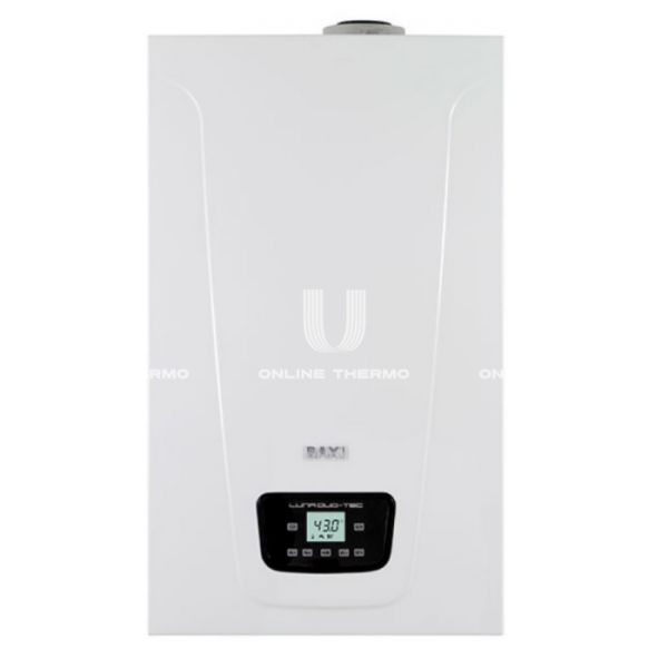 Настенный газовый конденсационный котел Baxi LUNA DUO-TEC E 1.28 A7720024, одноконтурный, закрытая камера, 28 кВт