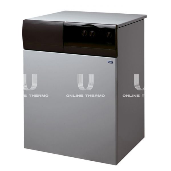Напольный чугунный газовый котел Baxi SLIM 2.300Fi 5E WSB43730301-, двухконтурный, закрытая камера, 29.7 кВт, со встроенным бойлером 60 л