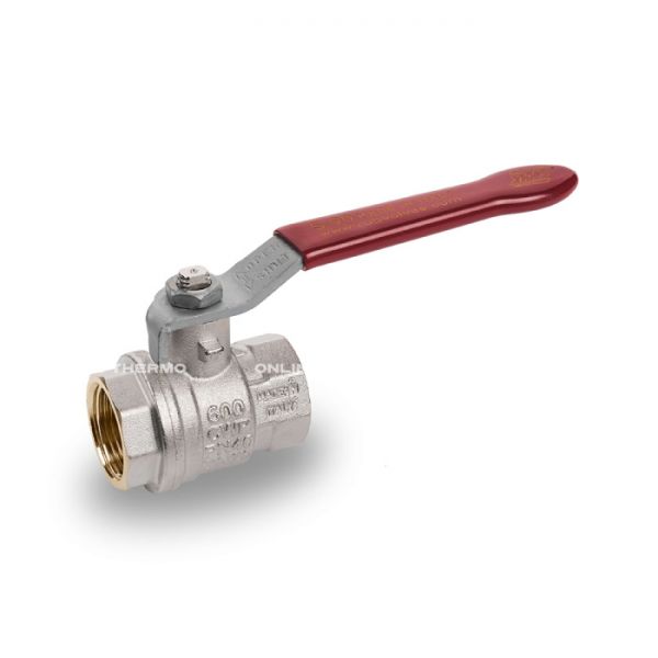 Кран шаровый Bonomi S90F00 ВР 1", полнопроходной, ручка-рычаг